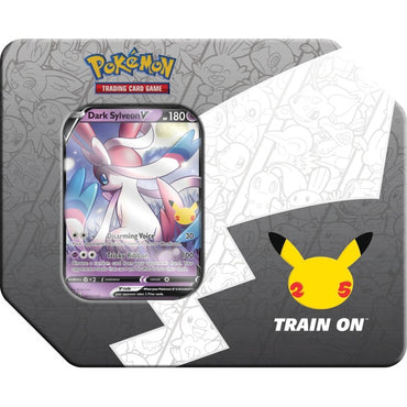 Pokémon TCG Celebrations Retail Exclusive 25th Anniversary Big Tin Dark Sylveon