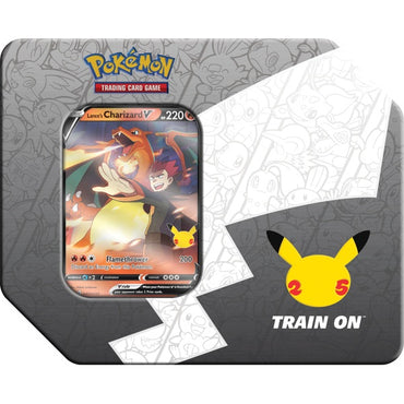 Pokémon TCG Celebrations Retail Exclusive 25th Anniversary Big Tin Lance's Charizard V