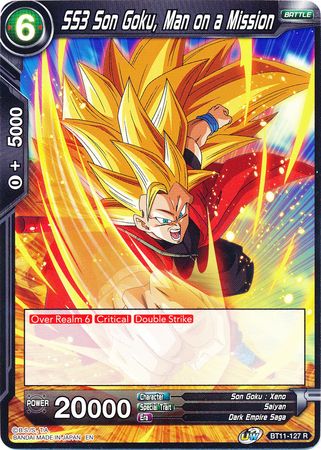 SS3 Son Goku, Man on a Mission (BT11-127) [Vermilion Bloodline]