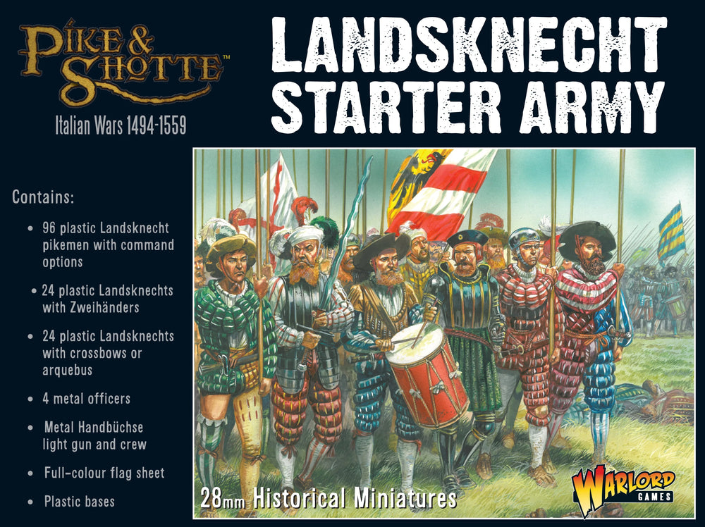 Pike & Shotte Landsknecht Starter Army