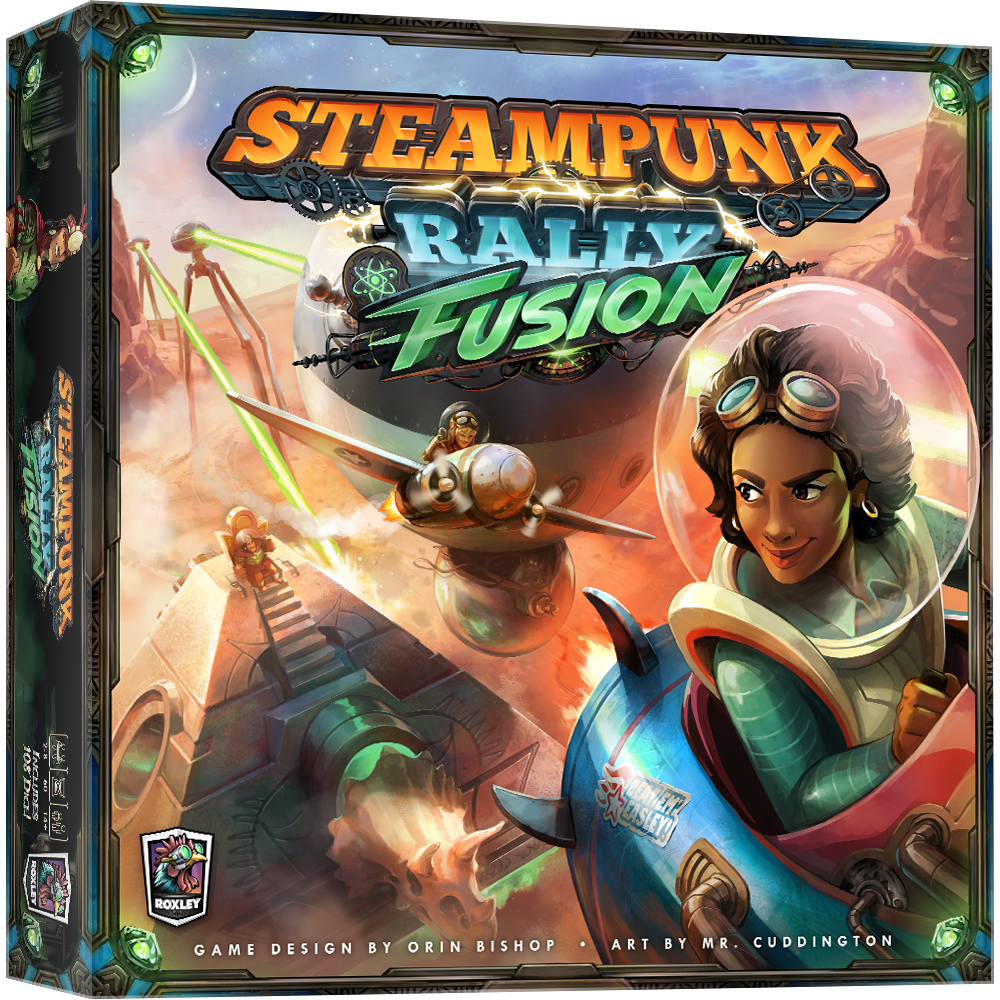 Steampunk Rally Fusion Board Game
