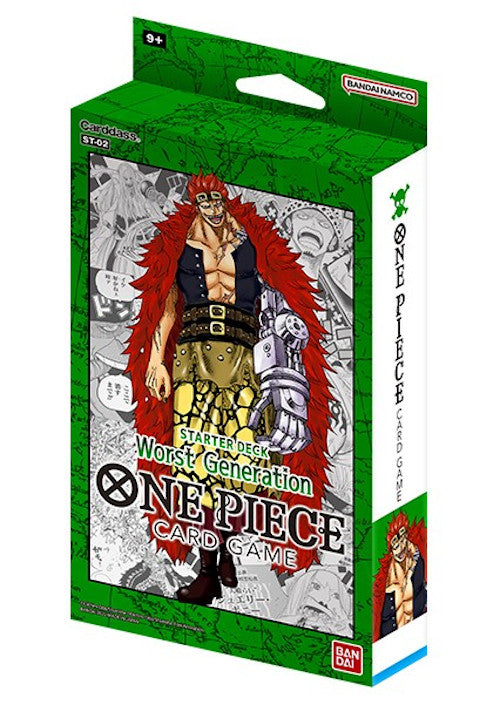 One Piece Card Game - Worst Generation Starter Deck ST02