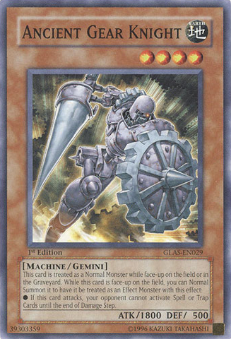 Ancient Gear Knight [GLAS-EN029] Common