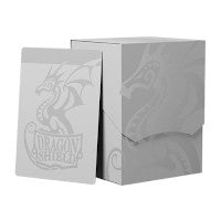 Dragon Shield Single Deck Shell – Ashen White 100+