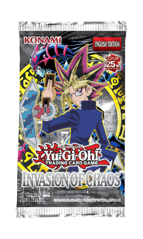 Yu-Gi-Oh! - Invasion of Chaos Booster - Reprint Unlimited Edition (12 x 24 Count) CASE