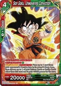 Son Goku, Unwavering Conviction [DB3-116]