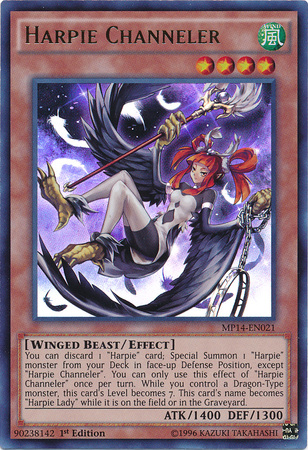 Harpie Channeler [MP14-EN021] Ultra Rare