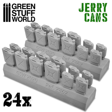Green Stuff World: 24x Resin Jerry Cans