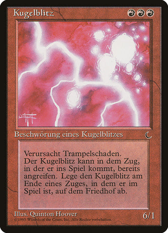 Ball Lightning (German) - "Kugelblitz" [Renaissance]