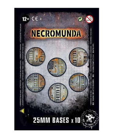 NECROMUNDA 25MM BASES (X10) (D)