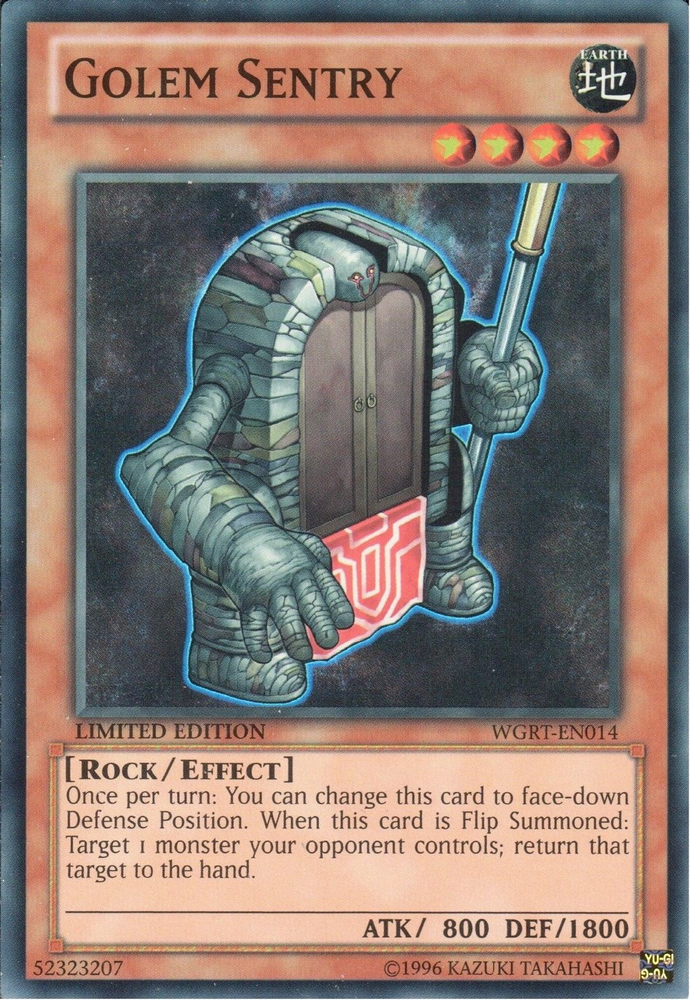 Golem Sentry [WGRT-EN014] Super Rare