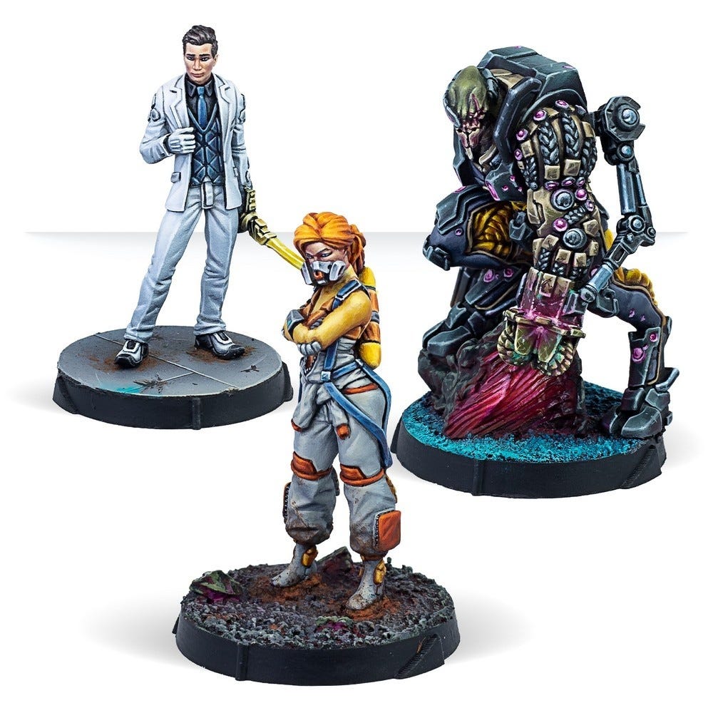Dire Foes Mission Pack Beta: Void Tango Infinity Corvus Belli
