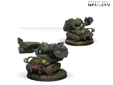 Traktor Muls. Regiment of Artillery and Support Infinity Corvus Belli
