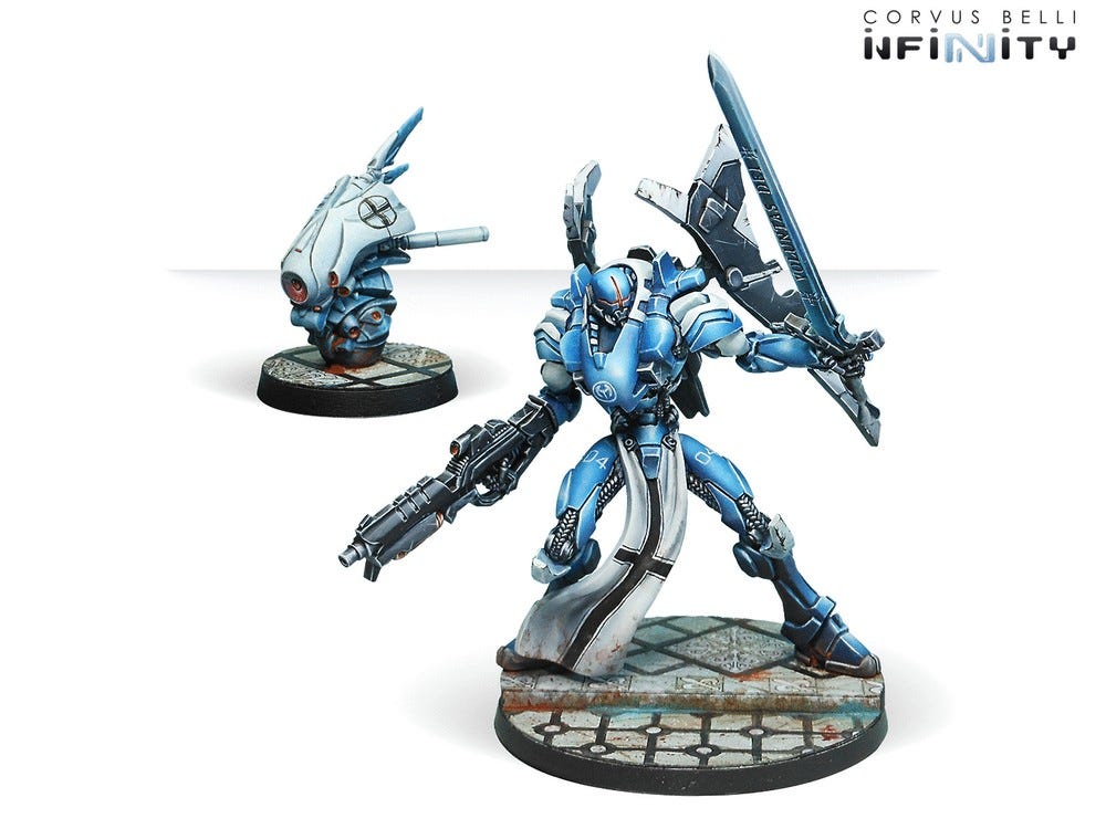 Seraphs, Military Order Armored Cavalry Infinity Corvus Belli