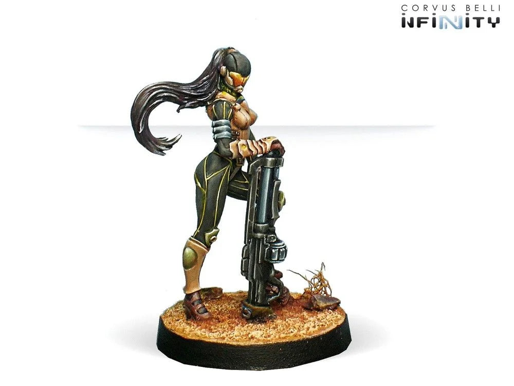 Hassassin Fidays (Boarding Shotgun) Infinity Corvus Belli
