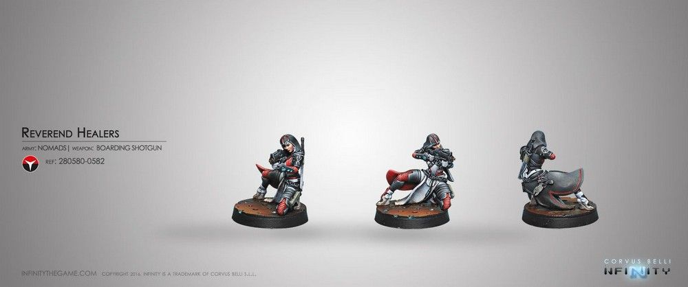 Reverend Healer (Boarding Shotgun) Infinity Corvus Belli