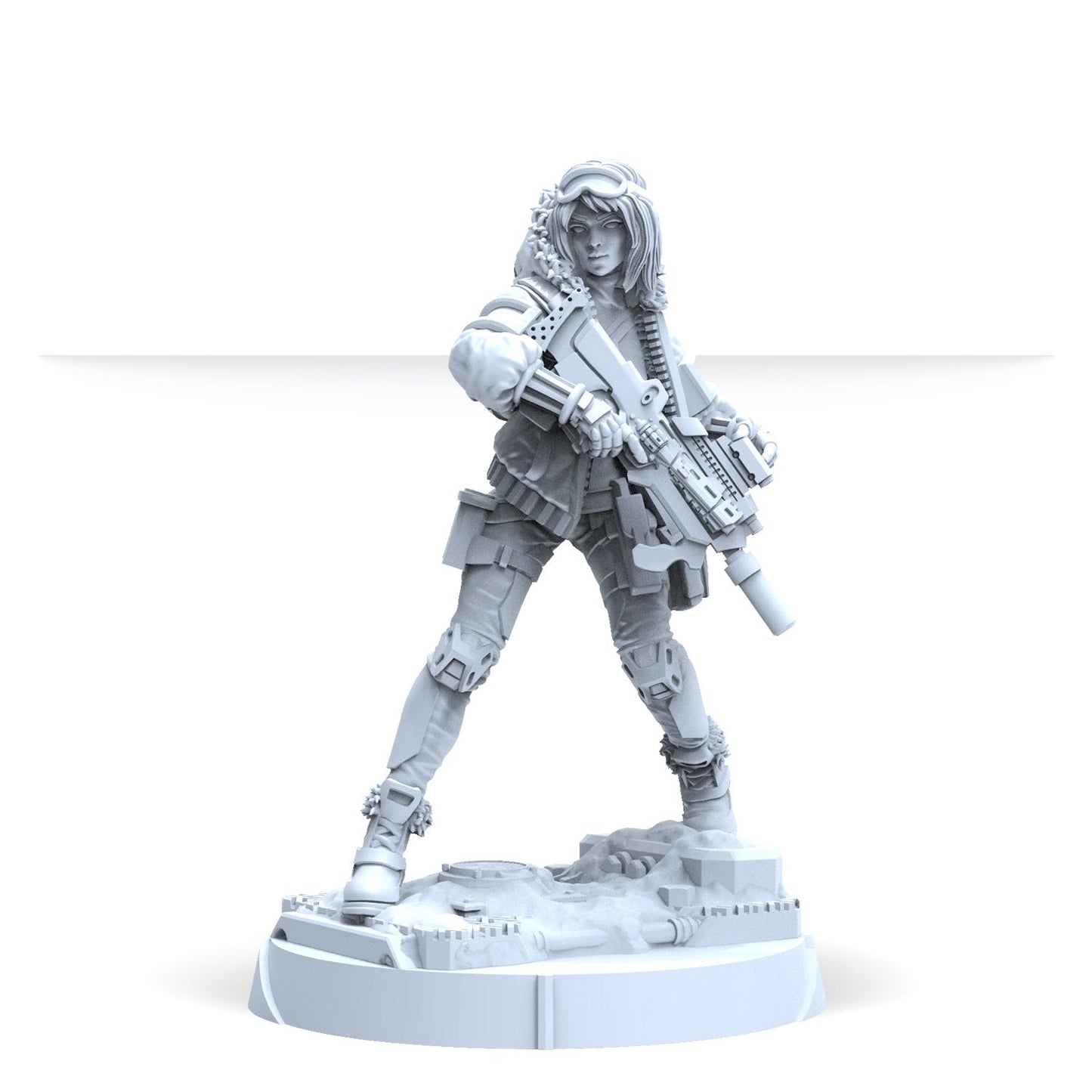 Oktavia Grímsdóttir, Icebreaker Harpooner Corvus Belli Infinity
