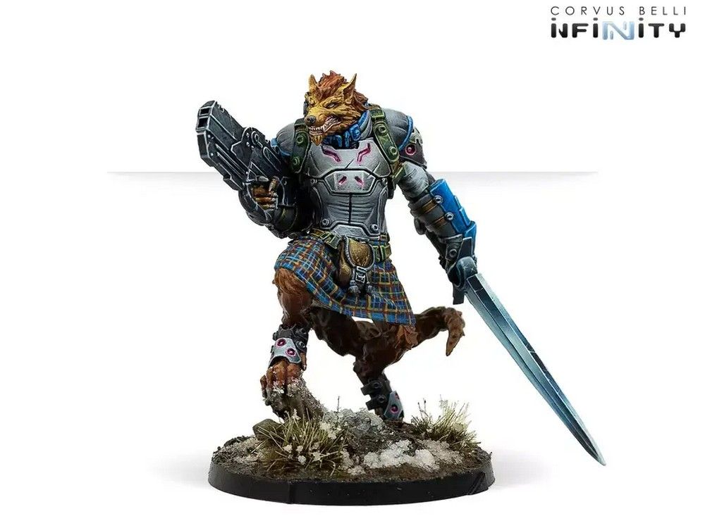 McMurrough, Mercenary Dog-Warrior Infinity Corvus Belli