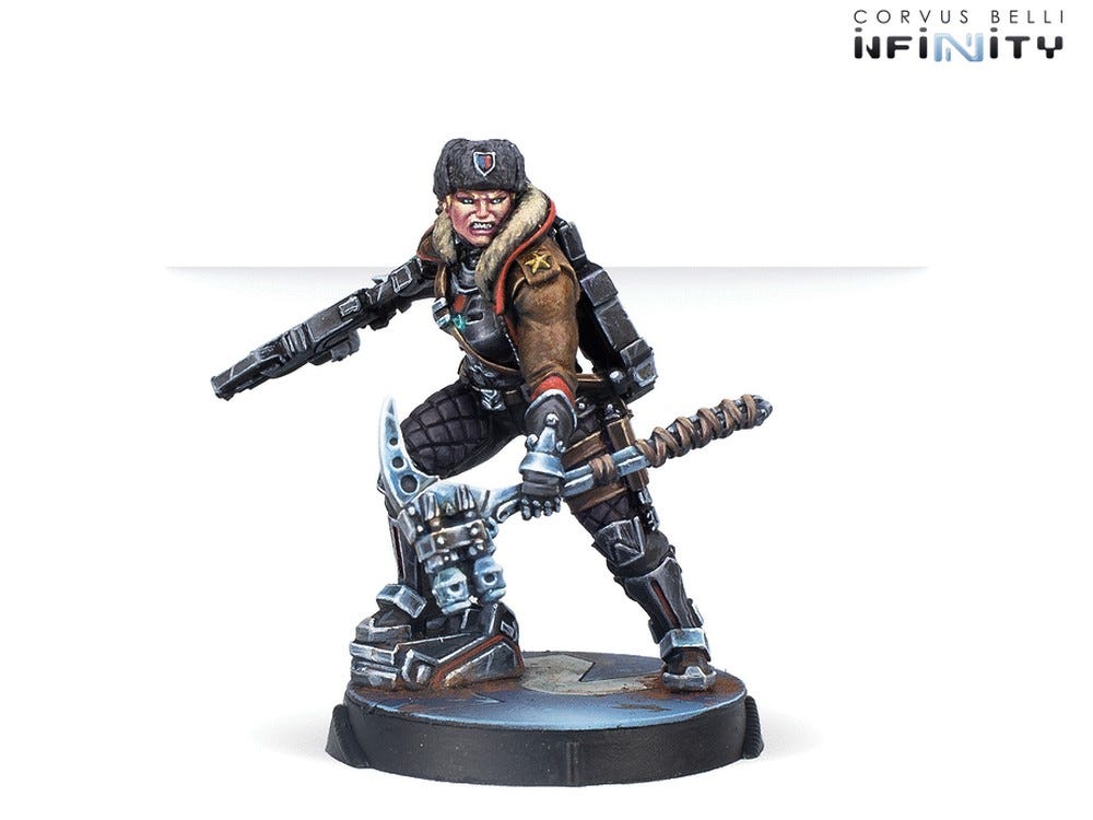 Varangian Guard (Submachine Gun) Infinity Corvus Belli
