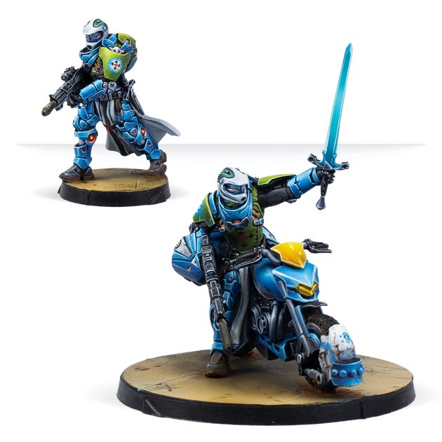 Knight of Montesa (Red Fury) Corvus Belli Infinity