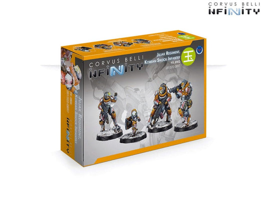 Jujak Regiment, Korean Shock Infantry Corvus Belli Infinity