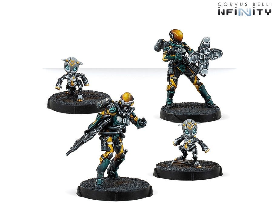 Tian Gou, Orbital Activity Squad Infinity Corvus Belli