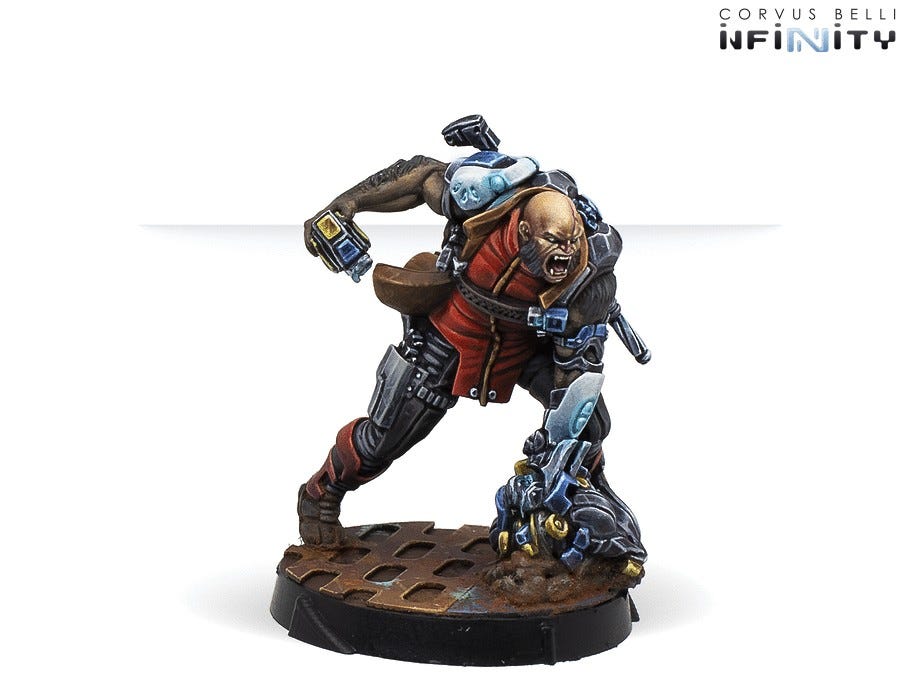 Wolfgang Amadeus Wolff, Wulver Bounty Hunter (Multi Rifle) Infinity Corvus Belli