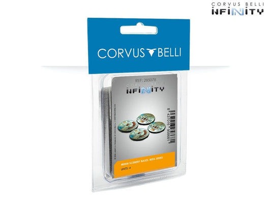 55mm Scenery Bases, Beta Series Infinity Corvus Belli