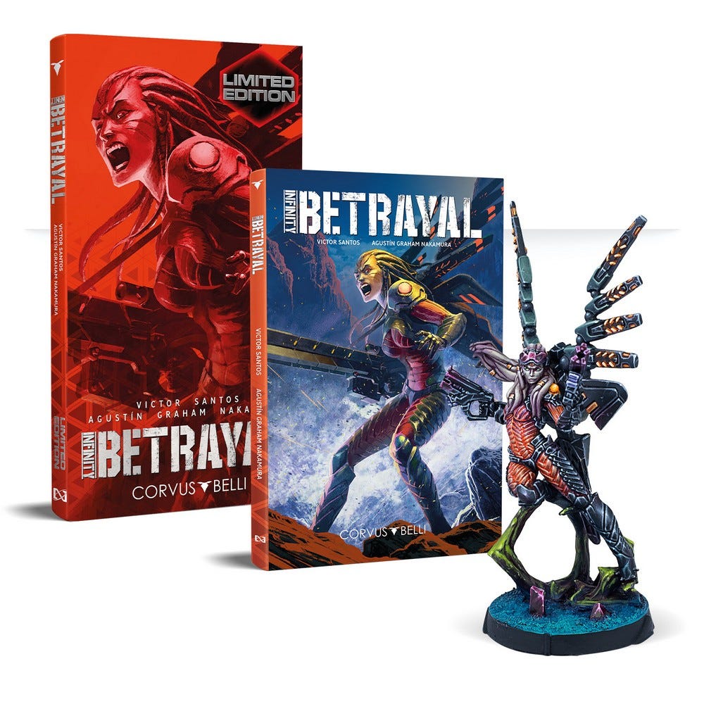 Infinity: Betrayal Graphic Novel Limited Edition - English Infinity Corvus Belli