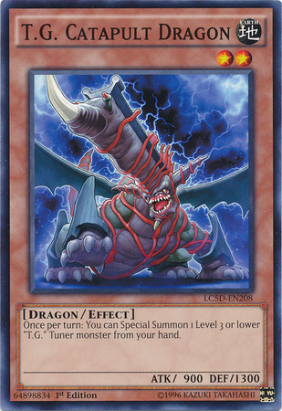 T.G. Catapult Dragon [LC5D-EN208] Common