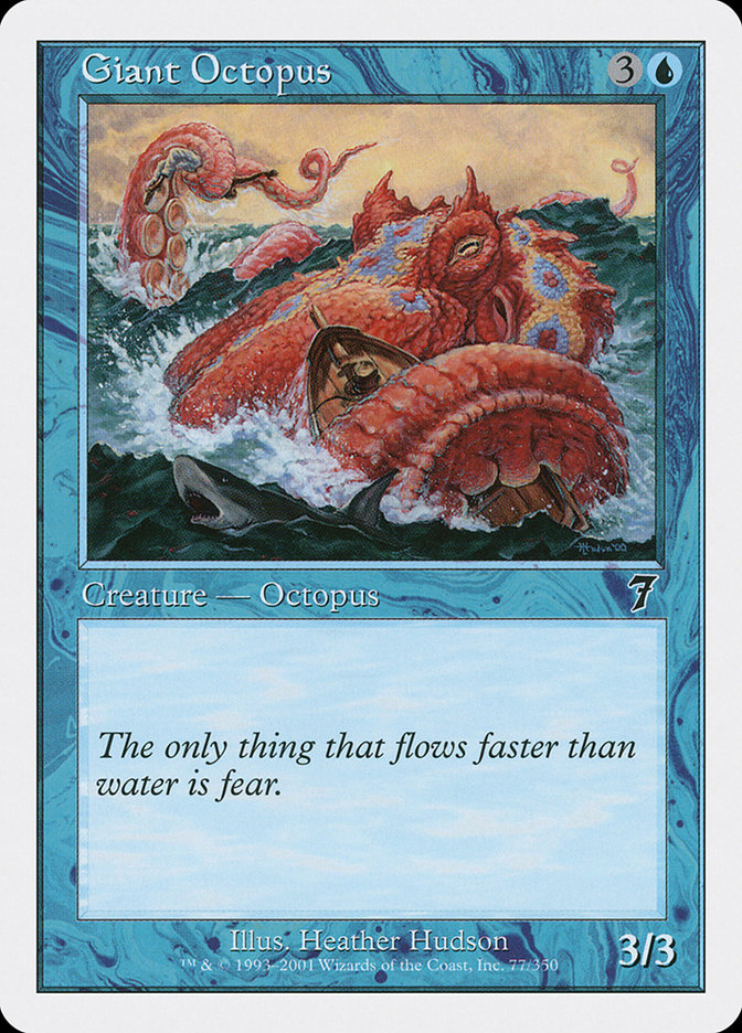 Giant Octopus [Seventh Edition]