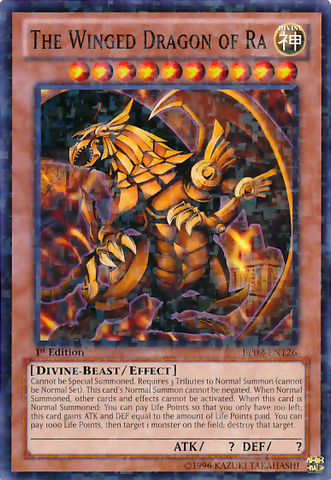 The Winged Dragon of Ra [BP02-EN126] Mosaic Rare