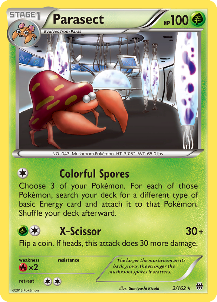 Parasect (2/162) [XY: BREAKthrough]