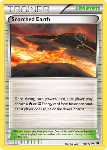 Scorched Earth (110/124) [XY: Fates Collide]