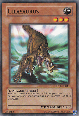 Gilasaurus [RP02-EN043] Common