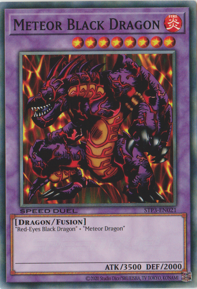 Meteor Black Dragon [STP3-EN021] Common