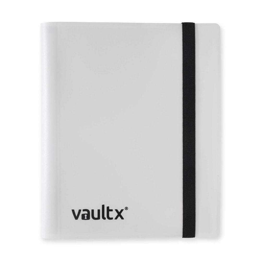 Vault X 4-Pocket Strap Binder White