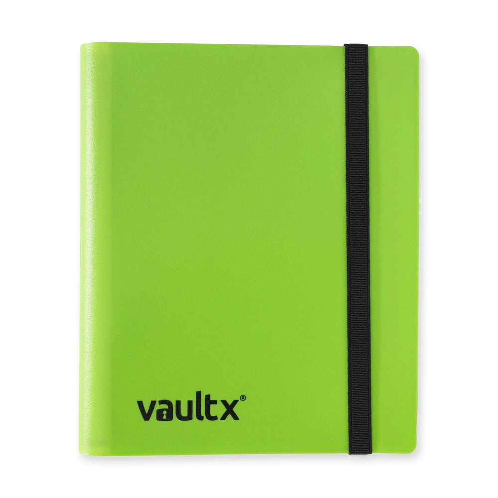 Vault X 4-Pocket Strap Binder Green