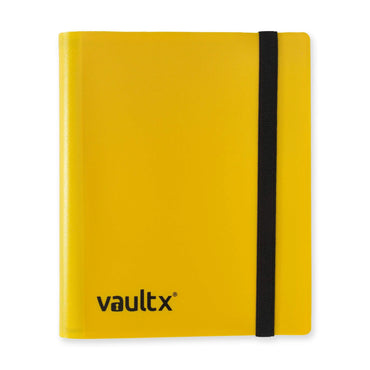 Vault X 4-Pocket Strap Binder Yellow
