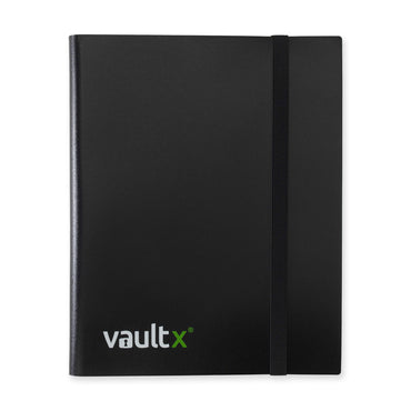 Vault X 9-Pocket Strap Binder Black