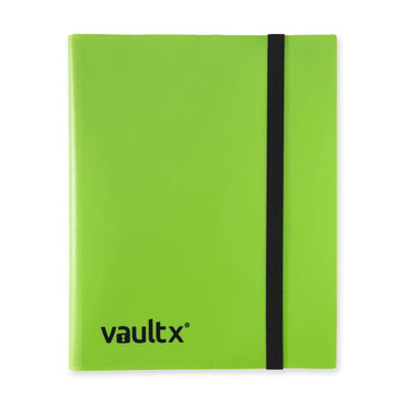 Vault X 9-Pocket Strap Binder Green