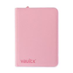 Vault X 4 Pocket eXo-Tec Zip Binder Just Pink