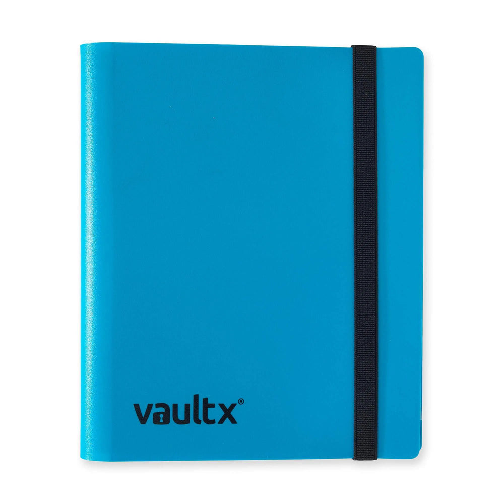 Vault X 4-Pocket Strap Binder Blue