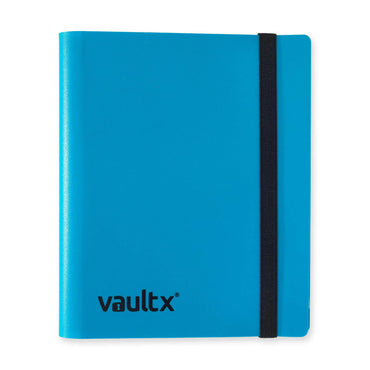 Vault X 4-Pocket Strap Binder Blue