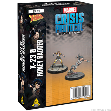 X-23 & Honey Badger Marvel Crisis Protocol Miniatures Game