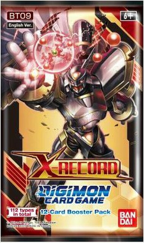 Digimon Card Game: Booster - X Record BT09 Booster Pack
