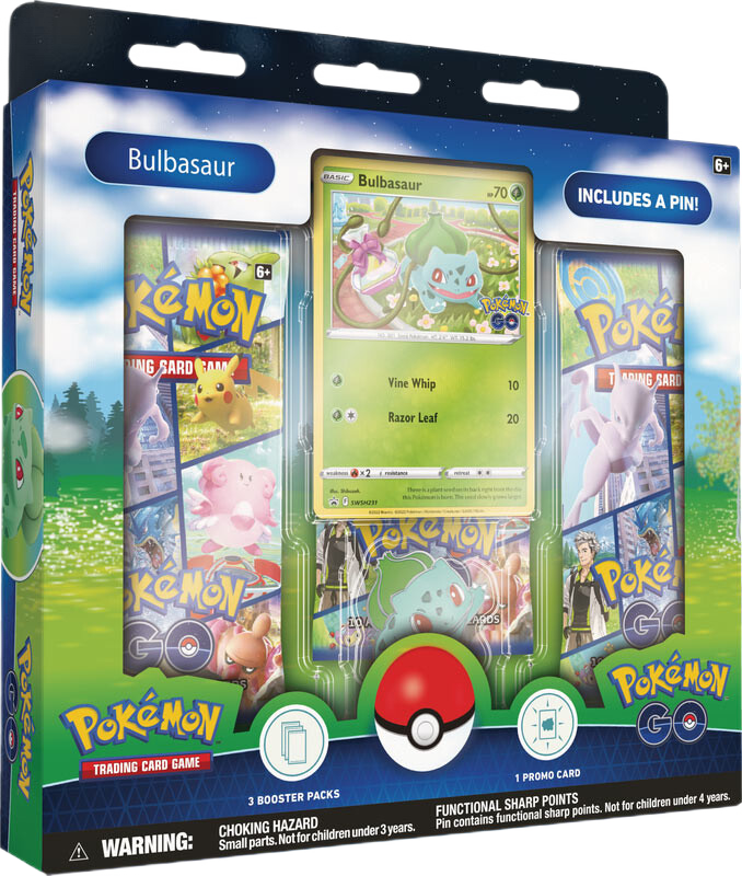 Pokémon TCG: Pokémon GO Pin Collection Bulbasaur