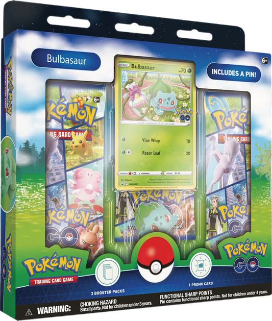 Pokémon TCG: Pokémon GO Pin Collection Bulbasaur