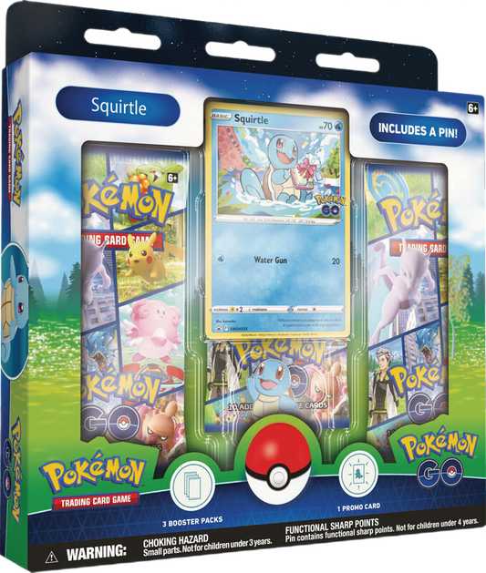 Pokémon TCG: Pokémon GO Pin Collection Squirtle