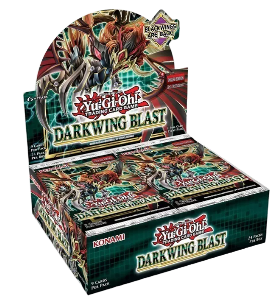 Yu-Gi-Oh! - Darkwing Blast Booster Box SEALED CASE OF 12 Displays